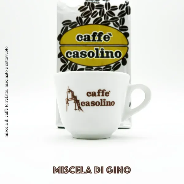Caffè Casolino Miscela di Gino caffè macinato 80% arabica